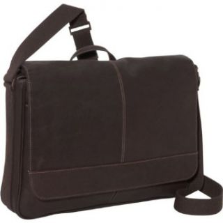 Kenneth Cole Reaction Come Bag Soon   Colombian Leather Laptop & iPad Messenger Clothing