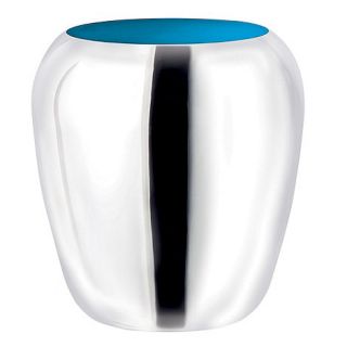 Royal Doulton Royal Doulton Pop in for Drinks stainless steel champagne bucket with blue interior