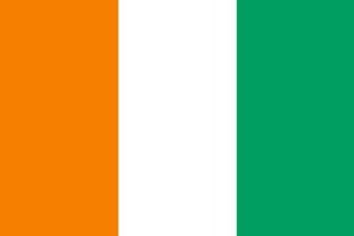 Fahne Flagge Côte d Ivoire (Elfenbeinküste) 80x120cm Garten