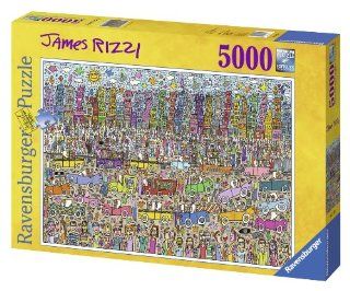 Ravensburger 17427   James Rizzi   5000 Teile Puzzle (153x101 cm) Spielzeug