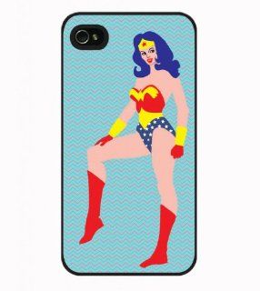 Wewe Wonder Woman Iphone 4 4s Case Cover, Cell Phone Hard Case with Unique Design Cell Phones & Accessories