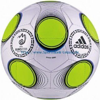 Fussball Adidas Europass Sonderedition Glider wei blau orange [Gr.5]. Fussball EM 2008 Sport & Freizeit