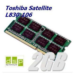 2GB Speicher / RAM fr Toshiba Satellite L830 106 Computer & Zubehr