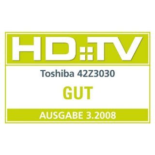 Toshiba 42 Z 3030 DG 106,7 cm (42 Zoll) 169 Full HD 100 Hz LCD Fernseher piano schwarz/silber Heimkino, TV & Video