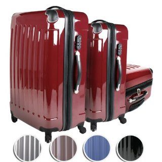 3tlg. Reisekoffer Hartschalen Trolley Set Koffer M L XL mit 360 Rollensystem   Farbwahl Koffer, Ruckscke & Taschen