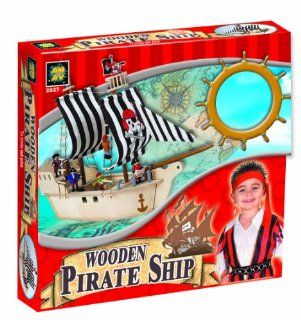 Bausatz "Piratenschiff" fr Kinder ab 6 Jahren Spielzeug