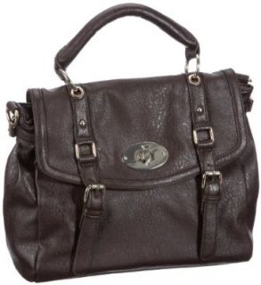 Belmondo 308133AB, Damen Henkeltaschen, Braun (tdm), 27x31x15 cm (B x H x T) Schuhe & Handtaschen