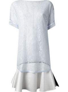 Givenchy Floral Lace T shirt Dress   Liska