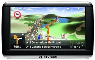 NAVIGON 42 Premium Navigationssystem (10,9cm (4,3 Zoll) Display, Europa 44, Navteq Traffic, NAVIGON Flow, Professionelle Sprachsteuerung 2.0 ) Navigation & Car HiFi