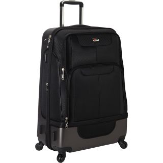 Mancini Leather Goods 28 Expandable Hybrid Spinner Luggage