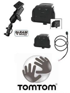 TomTom Rider 2 inc. Urban Pro Motorradhalterung+Ladekabel 12Volt+Ram Mount Kit Navigation & Car HiFi