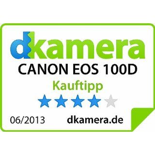 Canon EOS 100D SLR Digitalkamera 3 Zoll Kit inkl. EF S Kamera & Foto