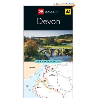 50 Walks in Devon (AA 50 Walks In) AA Publishing Fremdsprachige Bücher