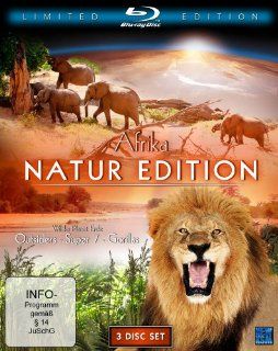 Afrika   Natur Edition Africa   Outsiders / Africa   Super Seven / Africa   Gorillas Blu ray Limited Collector's Edition Peter Lamberti, Ellen Windemuth, Emmanuel Robin DVD & Blu ray
