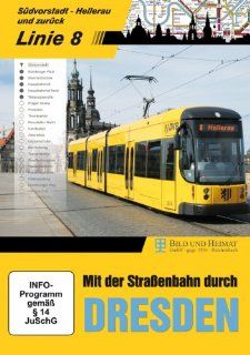 Mit der Straenbahn durch Dresden, Linie 8 Bild & Heimat DVD & Blu ray