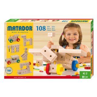 Matador Baukasten Ki 2, 100 Teile Spielzeug