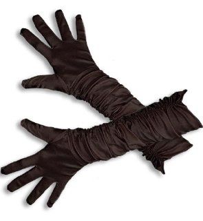 Damen Handschuhe Damenhandschuhe schwarz ca 38cm lang Sport & Freizeit