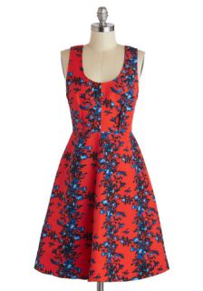 Plenty by Tracy Reese Plenty by Tracy Reese Saturated in Style Dress in Berry  Mod Retro Vintage Dresses