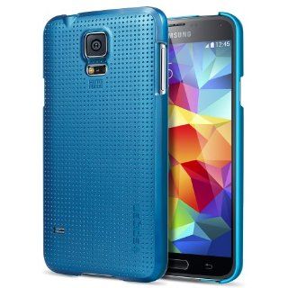 Spigen Case fr Samsung Galaxy S5 Hlle ULTRA FIT   Tasche fr Samsung Galaxy S5 / SV / SGS5   Dnne Schutzhlle Rckseite & Rahmen in blau [Electric Blue   SGP10835] Elektronik