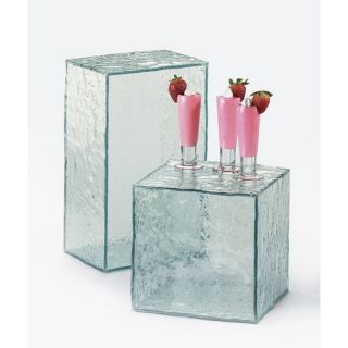 Faux Glass Cube Riser by Cal Mil