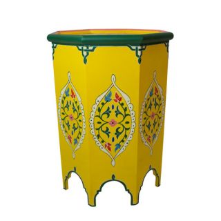 Safi Hand painted Side Table by Casablanca Market