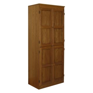 Concepts in Wood Dry Oak KT613B Storage/Utility Closet   Media Storage