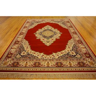 Kerman Red Area Rug by Unique Loom