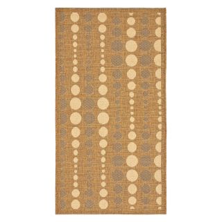 Safavieh Courtyard CY6577 Area Rug Gold/Creme   Outdoor Rugs