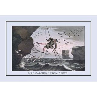 Bird Catching from Above by J.H. Clark Painting Print by Buyenlarge