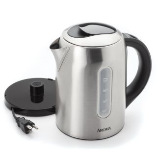 Aroma Stainless Steel 6 cup Digital Electric Kettle