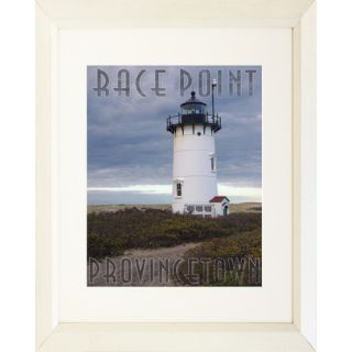 Lighthouse Race Point   Provincetown Framed Photographic Print