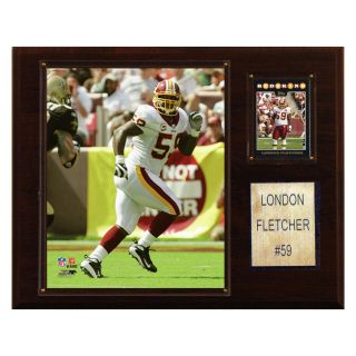 NFL 12 x 15 in. London Fletcher Washington Redskins Player Plaque   Wall Art & Photography
