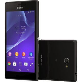 Sony Mobile Xperia M2 Smartphone   Wireless LAN   4G   Bar   Black (As