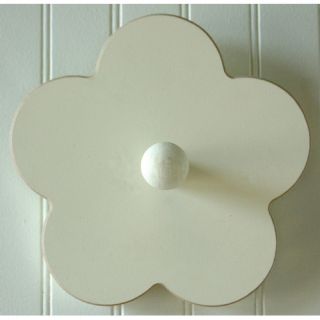 Hand Painted Flower Coat Hook by New Arrivals