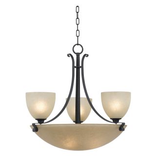 Kenroy Home Willoughby 6 Light Chandelier   23 inch Forged Graphite   Chandeliers