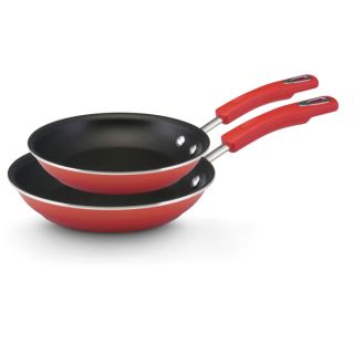 Rachael Ray Hard Enamel Cookware Twin Pack 9.25 inch and 11 inch