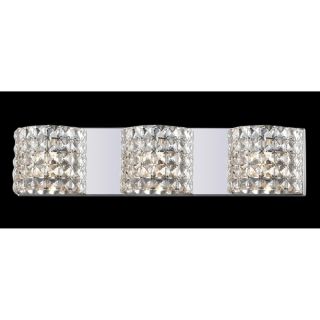 Panache Crystal embellished 3 light Light Fixture