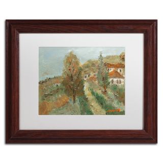 Last Days of Fall by Manor Shadian Framed Painting Print