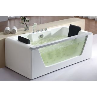 Alfi Brand Eago 70.88 x 35.38 Air/Whirlpool Bathtub