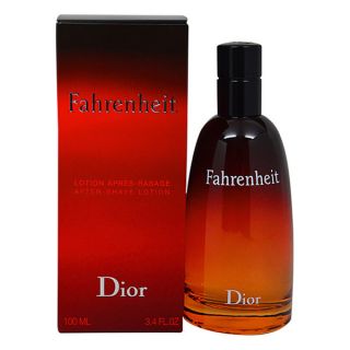Christian Dior Fahrenheit Mens 3.4 ounce After Shave Lotion
