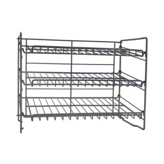 DarLiving Atlantic Silver Steel Can Rack   13074306  