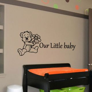Our Little Baby Vinyl Wall Decal by Fox Hill Trading
