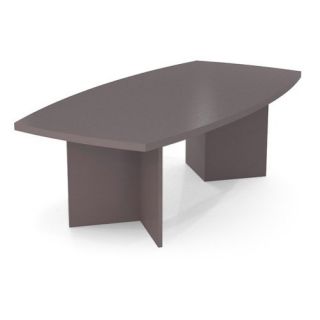 Bestar 95 in. Boat Shaped Conference Table   Slate   Office Tables