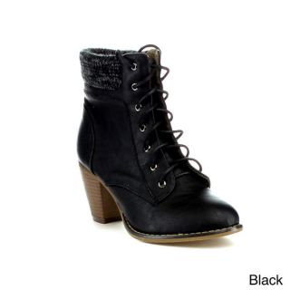 ANNA MEL 12 Womens Chunky Heel Ankle Boots