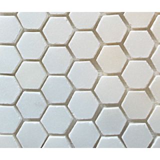 Diamond Tech Tiles 1 x 1 Natural Stone Mosaic Tile in China White