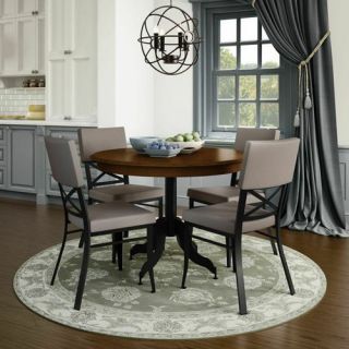 Amisco Windsor Metal Dining Chairs   Set of 2   Kitchen & Dining Room Chairs