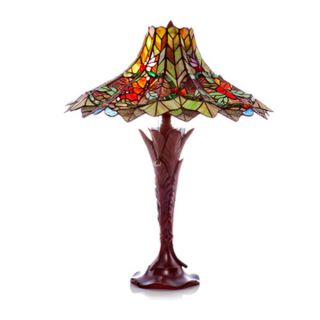 River of Goods 24.5 inch High Stained Glass 2  light Bouquet of