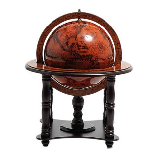 Old Modern Handicrafts Classic Wooden Globe on Stand   15139731