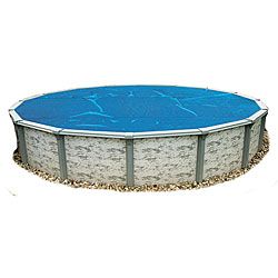 Blue Wave 24 ft. Round 8 mil Solar Blanket for Above Ground Pools