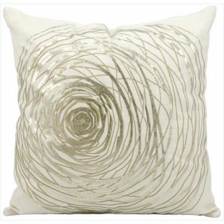 kathy ireland by Nourison White 19 inch Throw Pillow